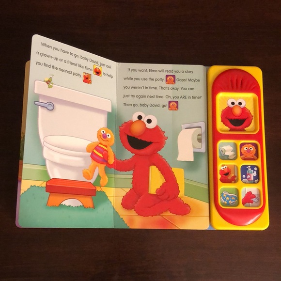 Sesame Street Potty Time with Elmo (Potty Training Sound Book) - Picture 6 of 9